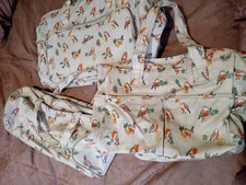 craft storage bags with robin