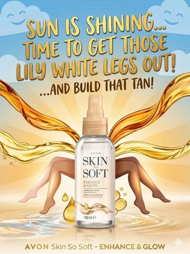 Avon skin soft - so, enhance