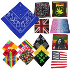 Paisley Bandana Biker Head Wear Bands Scarf 38 Designs Headband