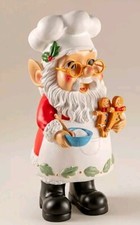 Large Xmas Baking Santa Gnome