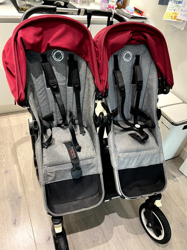 Red bugaboo donkey duo - bugaboo,