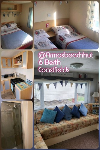 Caravan for hire coastfields - caravan,