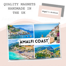 AMALFI COAST ✳ ITALY ✳ HOLIDAY SOUVENIR TOURIST ✳ LARGE FRIDGE MAGNET ✳ GIFT