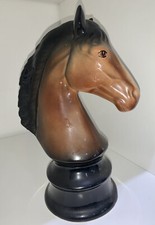 Large Vintage Ceramic Art Pottery Horse Head Figure 24cm