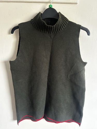 Zara knit womens khaki green - knit,