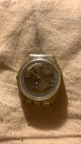 Vintage 1985 swatch jelly - jelly, fish