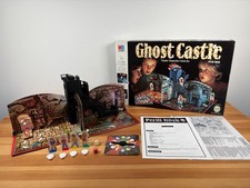 Ghost Castle Board Game COMPLETE 1985 MB Games Horror Turkish Edition RARE