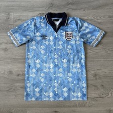 England Italia 90 Third Shirt Tailored By Umbro Reissue Small
