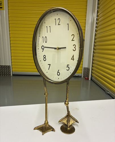 Bird feet stand clock - bird,