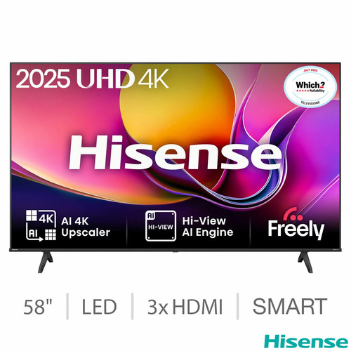 Hisense 58e6qtuk inch - hisense,