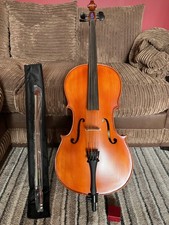 Contemporary Hidersine Vivente 1/8 Size Cello with soft case & bow.