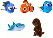 Disney Pixar Finding Dory Plush - Sea Otter, Bailey, Hank, Nemo, Dory, Destiny