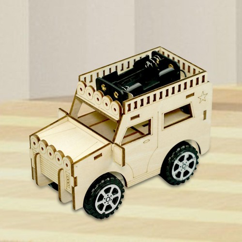 Wooden car model kit - car, cars