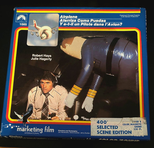 Airplane super 8mm - -, sound