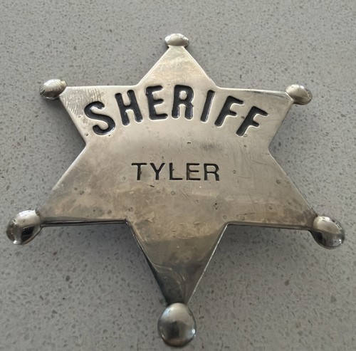 Vintage gold sheriff - vintage,