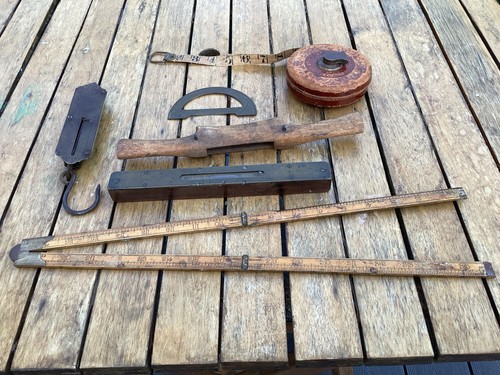 Vintage carpenter joiner tools - carpenter,