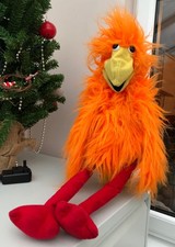 vintage Vizi emu bird hand