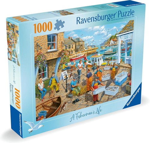 Fisherman life puzzle 1000 - life,