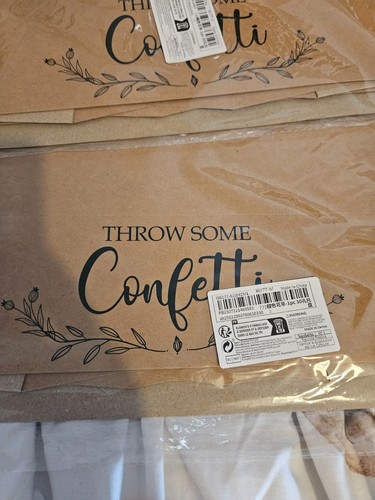 Wedding confetti and - wedding, cones