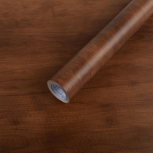Wood contact paper - paper, red/brown