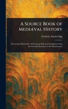 A Source Book of Medival