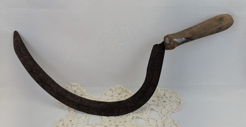 Antique hand sickle - antique,