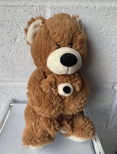 Cute brown plush teddy - plush,