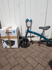 Micro 2 in 1 Balance Bike: Aqua - with Micro Trailer Black 