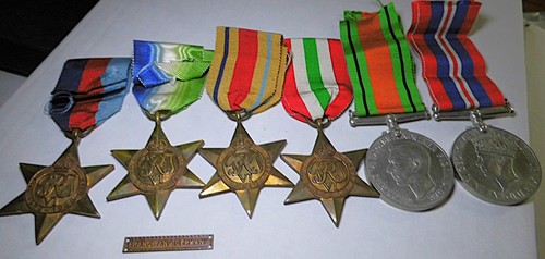 Ww2 group medals clasp - 6, &