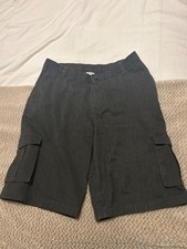 Asda boys grey school shorts