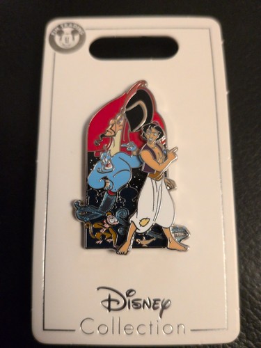 Disney parks pin aladdin - aladdin, genie