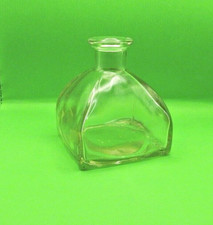 Square clear glass Art Deco