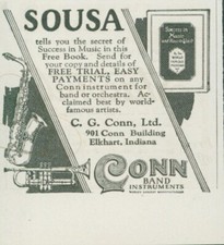 1924 Conn Band Instruments