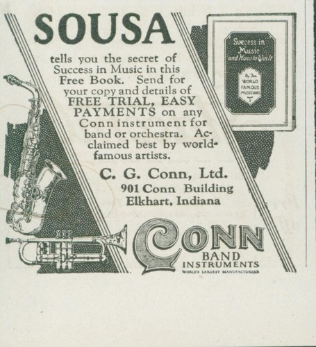 1924 conn band instruments - 1924,
