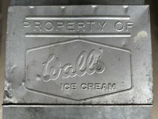 Vintage Original Walls Ice Cream Waste Bin 