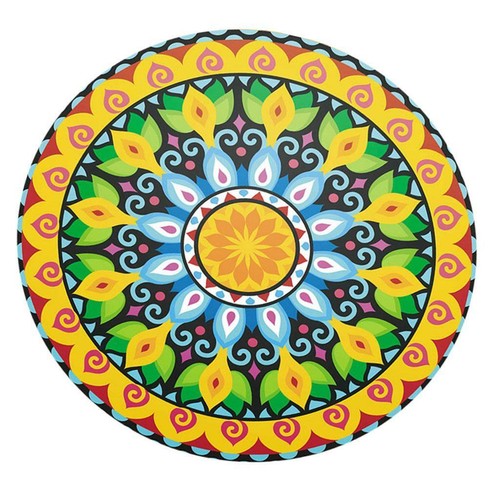 Decorative mandala table cloth - decorative,