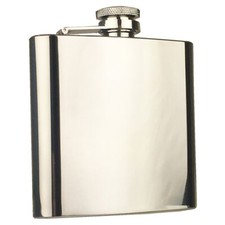 Hip Flask 6oz High Polish