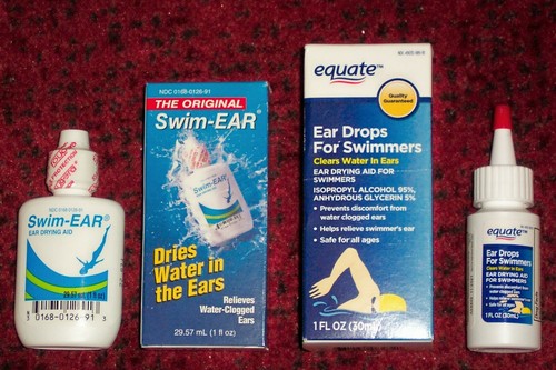 Swimmers swim ear - ear, drops
