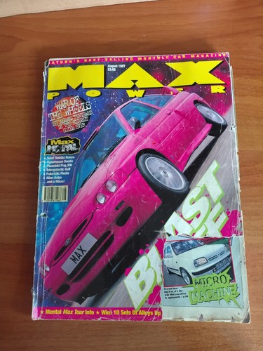 Max power magazine august 1997 - max,