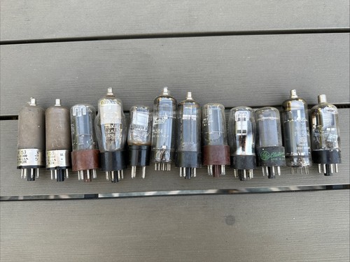 Radio valves joblot - valves, g)