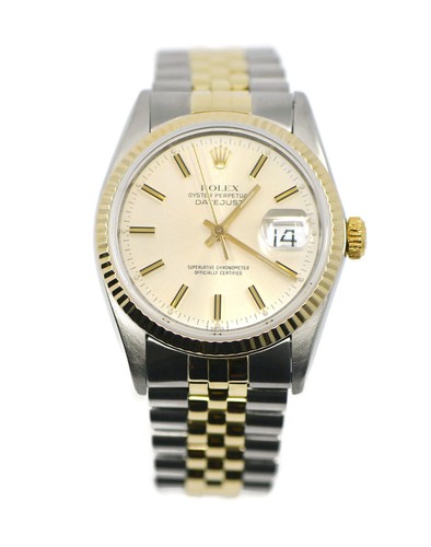 Rolex datejust 18k stainless - datejust, 18k/stainless