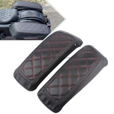 Red Stitching Leather Hard