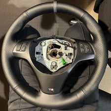 Leather steering wheel - wheel, cover