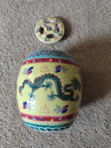 Chinese ginger jar - chinese, with