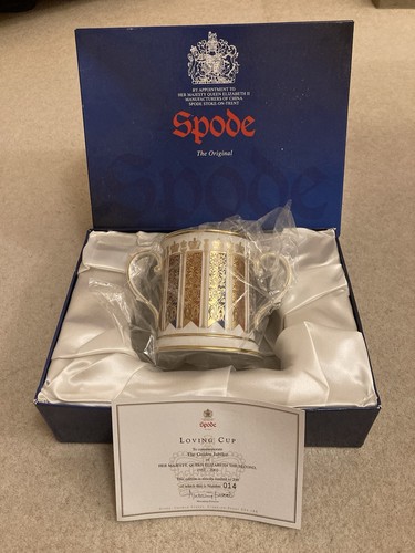 Spode two handled loving cup - spode,