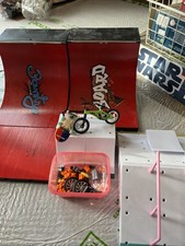 Tech Deck Skate Park Ramp Kit with Finger Board And Bike