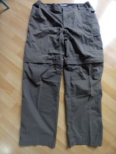 Berghaus Odyssey Mens Trousers Zip Offs W38 L32 Walking Camping Khaki Coloured