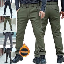 Men's Tactical Trousers Waterproof Hiking Outdoor Fishing Walking Pants Combat