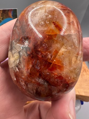 Crystal palmstone fire - palmstone,