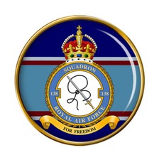 138 Squadron, RAF Pin Badge